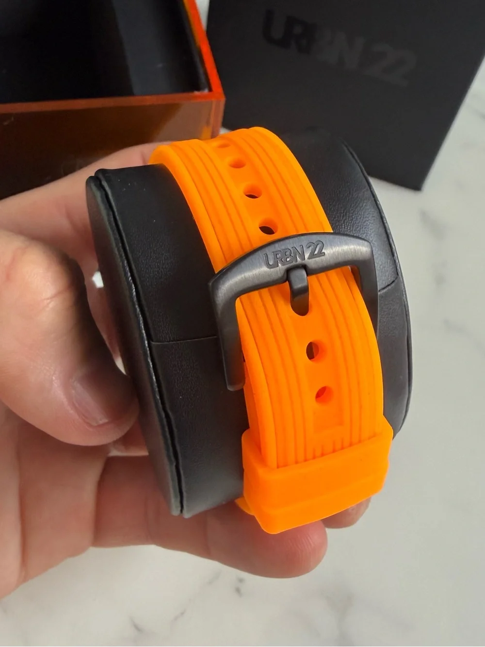 URBN 22 Nitro Blazing Orange Chronograph Watch